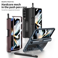GKK Case For Samsung fold 4 Fold4 Magnet Machine Case (NOT INCLUDING PEN)