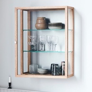 丹麥 house doctor 愜意生活 梣木玻璃收納櫃 小