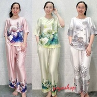 Đồ Bộ Trung Niên Lụa Latin Cao Cấp Sang Trọng Cho Mẹ MH24