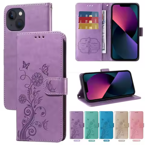 Flip Butterfly Flower Case For Honor X6S X6 X60i X6A X6B X7B X7A X7 X8B X8A X8 X9B X9A X9 X20 X30 X3