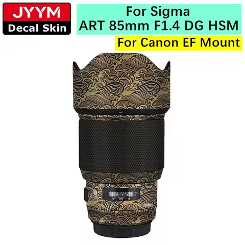 Customized Sticker For Sigma ART 85mm F1.4 DG HSM Camera Lens Decal Skin Vinyl Wrap Film Coat 85 1.4