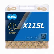 KMC BICYCLE CHAIN X11SL GOLD 11 SPEED - 6120