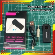 Bluetooth Audio Receiver/ Music Wireless Handsfree Car Connector A2DP HP Speaker Jack Transmitter To