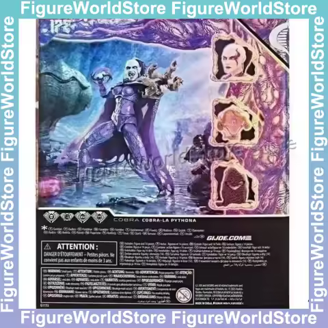G.I. Joe GI Joe Classified Series Gij 172 Cobra-La Pythona NYCC Anime Model Toys for Boys Gifts Orig