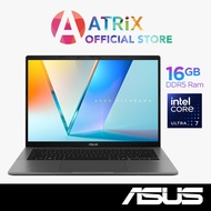 【Free MS Office】ASUS Vivobook S14 | S3407CA-LY729W | 14.0" FHD+ | Intel Ultra 7 255H | 16GB DDR5 | 1