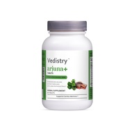 VEDISTRY Arjuna+ Tablets 1100 mg with Arjuna & Long Pepper Extract for Heart Health & Circulatory Su
