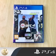 แผ่นเกมส์ PS4 : UFC 4 (มือ2) 📍(รองรับภาษาอังกฤษ) สินค้าพร้อมจัดส่ง
