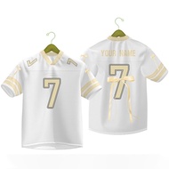 Jeans Fritz T-shirt "Football Ballet"【Free Custom Name & Number】jersey Coquette Ribbon Short Sleeve 