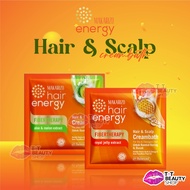 Makarizo Hair Energy Fibertherapy Hair &amp; Scalp Creambath Aloe &amp; Melon Royal Jelly 15 gr | Hair Loss Treatment