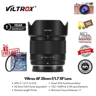 Viltrox AF 35mm f/1.7 E Lens For Sony E , Fujifilm X , Nikon Z ( 1 Year Warranty )