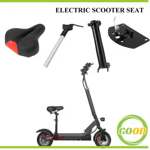Scooter Adjustable Seat Comfortable Shock Absorb Saddle Foldable DIY Parts For KUGOO M5 Pro Electric