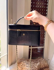 💥Chanel LP black lizard 黑金蜥蜴