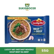 Lucky Me! Instant Noodle Soup Beef Na Beef 55g