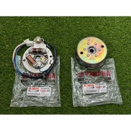 YAMAHA RXZ MILI RXZ135 OLD 55K ROTOR ASSY STATOR ASSY SET MAGNET COIL FUEL COIL MAGNET COIL ORIGINAL