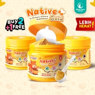 [Bundling] Olive Care Vitamin Kucing NATIVE+ GOLD 110gr Protein Tinggi GOLDEN POWDER untuk Nafsu Mak