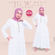 Jubah Muslimah Plain with Batu Designed ❀NEW ARRIVAL❀ - V3