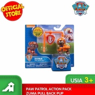 Original Dog Paw Patrol Action Pack Zuma Pull Back Pup Kids Toys