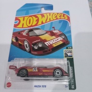 HOT WHEELS MAZDA 787B(RED)