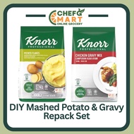 Knorr Instant Mashed Potato with Gravy Set | Creamy Potato Premix | Easy to Make