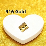 rantai leher emas 916 lelong Korea Fashion Gold Pendant wedding jewellery set Hypoallerginic