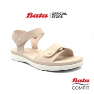 *Best Seller* Bata COMFIT S รองเท้าเพื่อสุขภาพ Comfortwithstyle รองเท้าแตะรัดส้น รองเท้ารัดส้น รองเท้าแบบสวม สำหรับผู้หญิง สีขาว รหัส 6611394