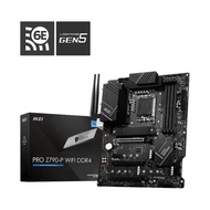 MSI PRO Z790-P WIFI DDR4 Mainboard (Intel Z790 Chipset, Socket LGA 1700, 4xDDR4 128GB, ATX) New genu