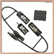 [Q B T C] Solar Panel 3-Split Junction Box 1500V/30A IP67 Waterproof Photovoltaic Module Confl Solar