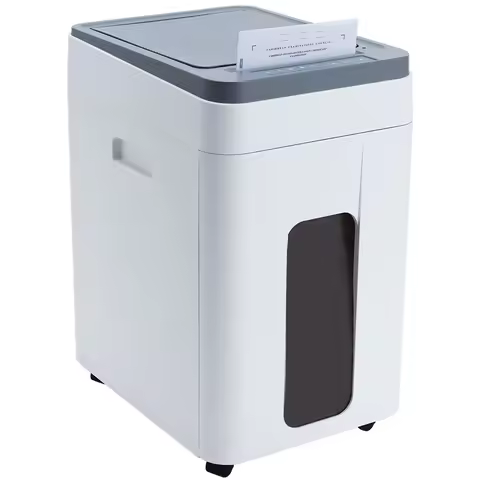 Non-Stop 400 Sheets Auto Feed Paper Shredder 50L 2x12mm P5 Suitable for Office Confidential Document