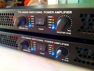 จัดโปร‼️‼️พาวเวอร์แอมป์ สวิทชิ่ง 1U รุ่น TTS-3600W ราคา/1แท่น