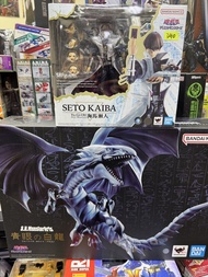 Bandai SHF  遊戲王 Seto Kaiba & Blue-Eyes White Dragon 海馬瀨人 + shm 青眼白龍