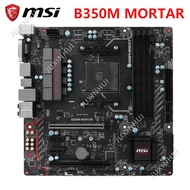 USED MSI B350M MORTAR motherboard Socket AM4 M.2 NVme USB3.0 For AMD B350 Used Desktop motherboard R