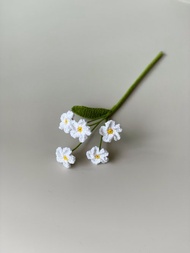 鉤針花/針織花-勿忘我2色/擺飾/花束設計/生日禮物