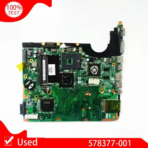 Used 578377-001 For DV6T-1300 NOTEBOOK PC For Hp DV6 DV6-1000 DV6-1300 Laptop Motherboard 578377-001