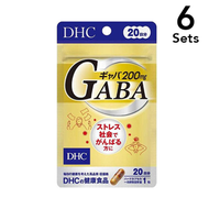 [Set of 6] DHC Gaba (GABA) 20 tablets (20 days)