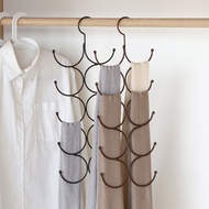 Multifunctional Hanging Scarf Rack Household Storage Handy Tool Tie Silk Scarf Rack Belt Stocking Ha