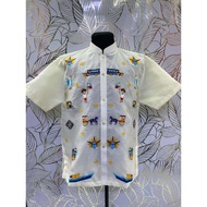 New Short Sleeve Barong w/ Icon Design