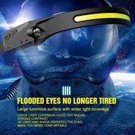 USB 可充電傳感器 COB LED 頭燈連 5 種照明模式頭燈  amsckp USB Rechargeable Sensor COB LED Head Torch with  5 Lighting