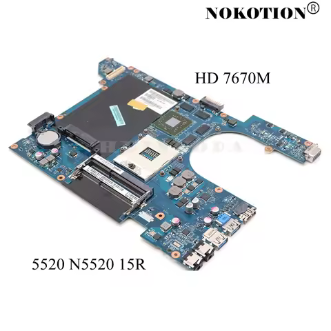 NOKOTION Laptop Motherboard For Dell Inspiron N5520 15R 5520 QCL00 LA-8241P CN-06D5DG 06D5DG 6D5DG D