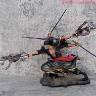OnePiece Black Zoro asura Figure Model 28cm
