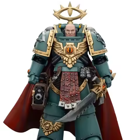 【JOYTOY】 Warhammer The Horus Heresy Sons of Horus Tybalt Marr Captain of The 18th Company Model