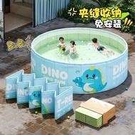 Children's Swimming Pool, Foldable Large-size Children's Play Pool, No Inflation and No Installation