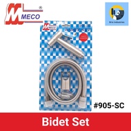 Meco Stainless Steel Bidet Set w/ 42" Stainless Steel Hose 905SC Bidet Spray Brix Industries Manila