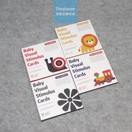 Cross-Border VISUAL CARDS Baby Early Education Training Card VISUAL Stimulating Black White Card Tra