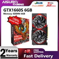 AISURIX 100% New Nvidia GTX 1660S 6GB Graphics Card 1600 SUPER GPU GDDR6 Video Card Gaming