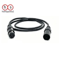 XLR 5-PIN DMX512 Cable DMX512 Stage Lighting Signal Cable DJ Equipment XLR Connector DMX512 Data Ext