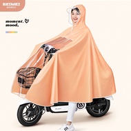 Electric Scooter Raincoat Thickened and Lengthened Electric Vehicle Rain Gear Adult Double Motorcycl