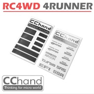 CChand rc4wd 4runner metal body logo sticker