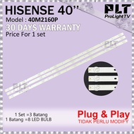 HISENSE 40 Inch 40M2160P LED Backlight TV / Lampu TV 40M2160P
