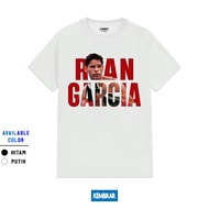 Kembrar ID - Ryan Garcia T-shirt Boxing T-shirt Boxing Tshirt Men's Women's Cotton Combed White Blac