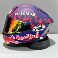 SHOEI X15 Red Bull Blue Ant Motorcycle Helmet SHOEI X15 Motorcycle Full Face Helmet Riding Motocross